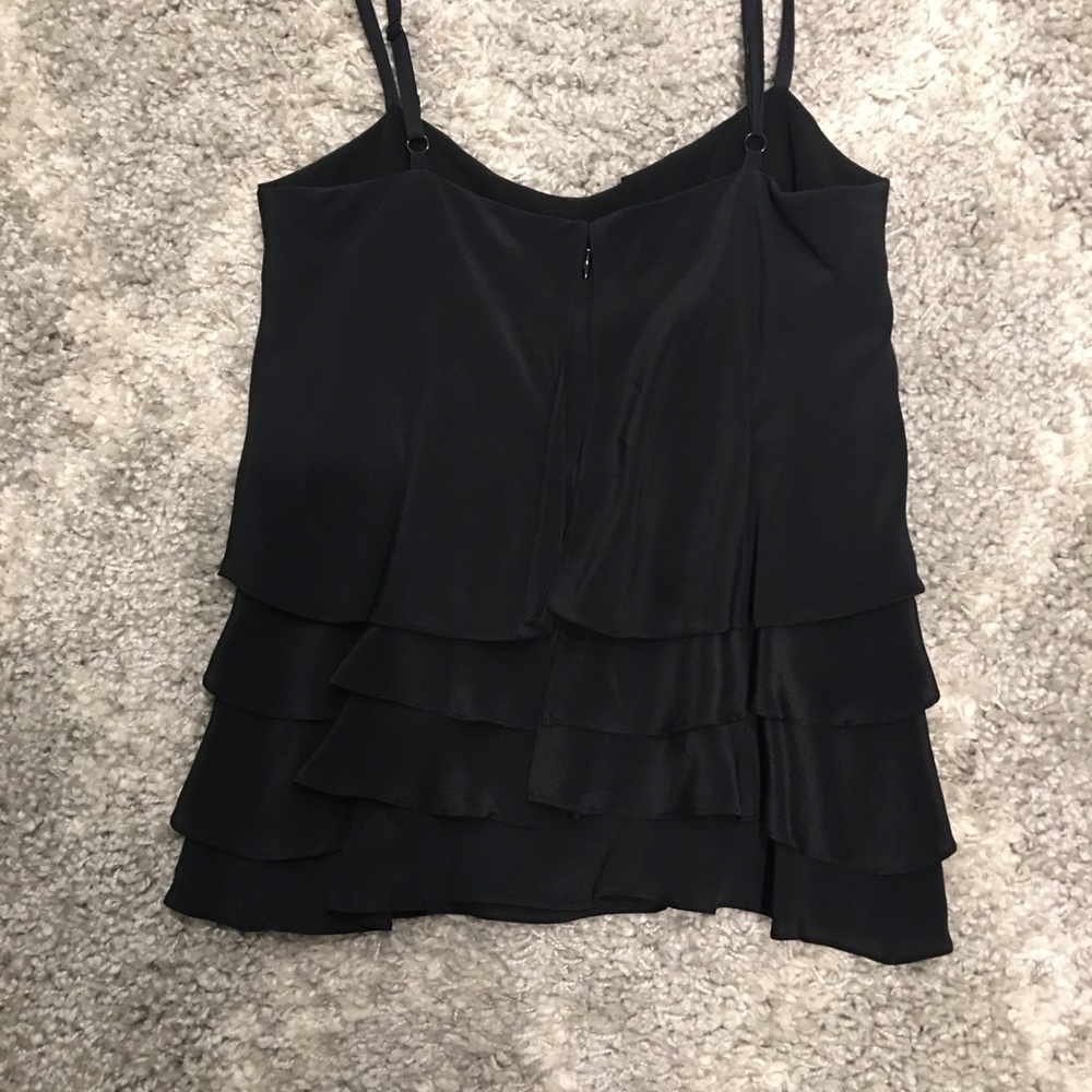 BCBG Maxazria Ruffled Tank - Picture 2 of 7